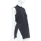Women's Rick Owens Black Quilted Tunic Vest