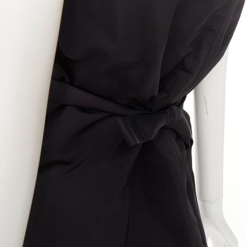 Women's Rick Owens Black Quilted Tunic Vest