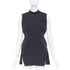 Women's Rick Owens Black Quilted Tunic Vest
