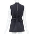 Women's Rick Owens Black Quilted Tunic Vest