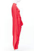 Women's Balenciaga 2022 Runway Red Draped Gown