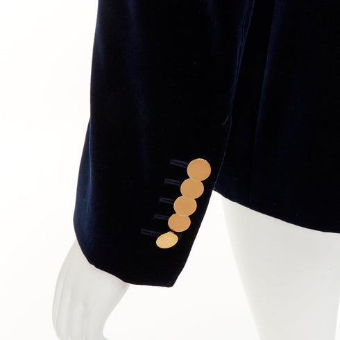 Women's Tom Ford Blue Velvet Blazer