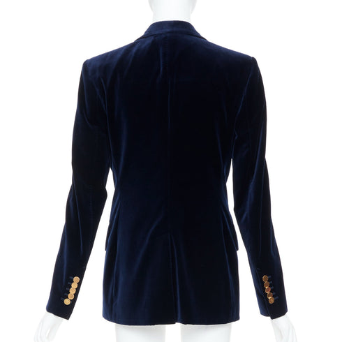 Women's Tom Ford Blue Velvet Blazer