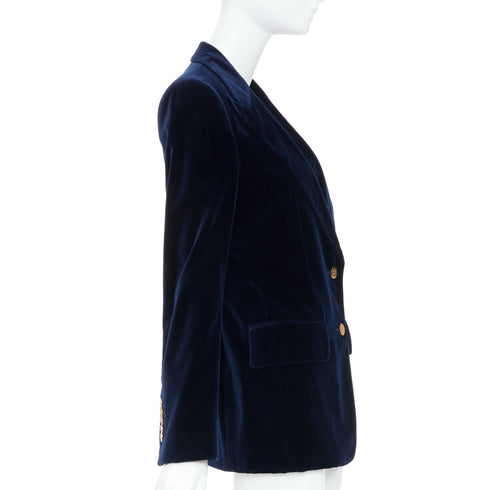 Women's Tom Ford Blue Velvet Blazer