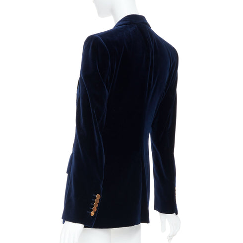 Women's Tom Ford Blue Velvet Blazer
