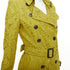 Women's Burberry 2013 Yellow Lace Double Breasted Coat