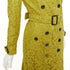 Women's Burberry 2013 Yellow Lace Double Breasted Coat