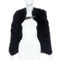 Women's Balmain 2014 Black Feather Cape Bolero