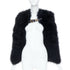 Women's Balmain 2014 Black Feather Cape Bolero