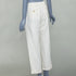 Women's Miu Miu 2023 Beige Straight Leg Pants