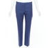 Women's Alexander McQueen 2021 Blue Straight Tailored Pants