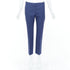 Women's Alexander McQueen 2021 Blue Straight Tailored Pants