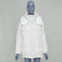 Women's Brunello Cucinelli Cashmere White Puffer Coat Jacket