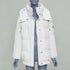 Women's Brunello Cucinelli Cashmere White Puffer Coat Jacket