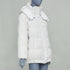 Women's Brunello Cucinelli Cashmere White Puffer Coat Jacket