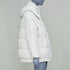 Women's Brunello Cucinelli Cashmere White Puffer Coat Jacket