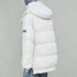 Women's Brunello Cucinelli Cashmere White Puffer Coat Jacket