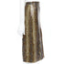 Women's Khaite 2023 Fraser Brown Python Leather Skirt