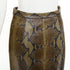 Women's Khaite 2023 Fraser Brown Python Leather Skirt