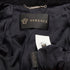 Women's Versace 2012 Runway Black Velvet Gothic Byzantine Flared Coat