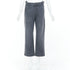 Women's Miu Miu 2024 Grey Frayed Embroidered Logo Denim Jeans