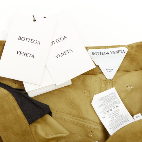 Women's Bottega Veneta 2021 Runway Brown Suede Pants