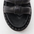 Women's Prada Blow Black Leather Slingback Sandals