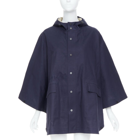 Women's Hermes Blue Waterproof Rain Cape