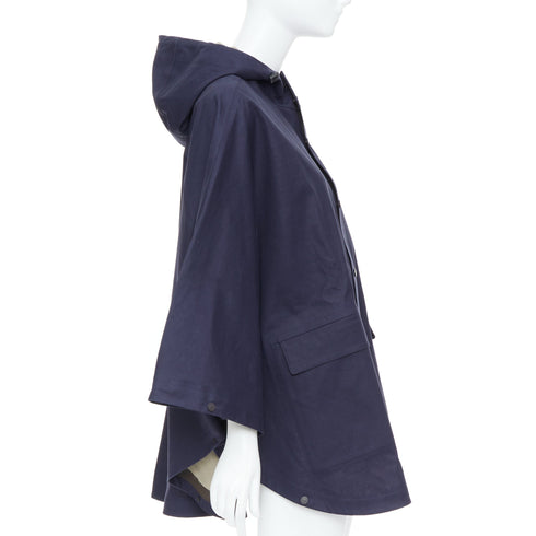 Women's Hermes Blue Waterproof Rain Cape