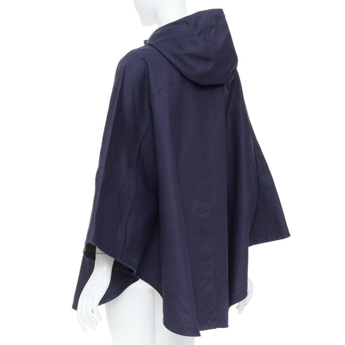 Women's Hermes Blue Waterproof Rain Cape