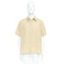 Men's Bottega Veneta Outline Yellow Striped Shirt