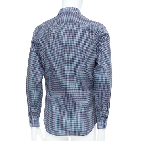 Men's Prada Blue Checked Shirt