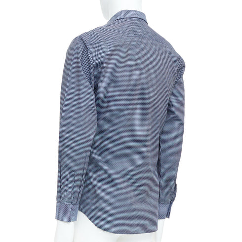 Men's Prada Blue Checked Shirt