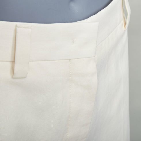 Women's Miu Miu 2023 Beige Patchwork Cuffed Shorts