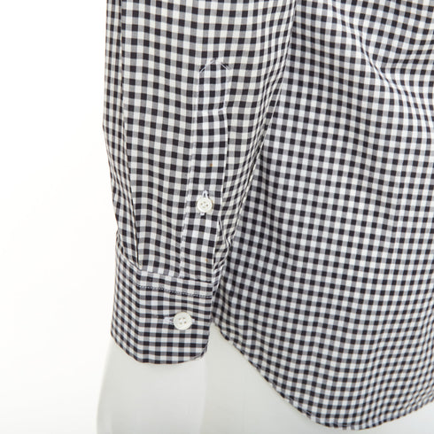 Men's Prada 2008 Black Checked Shirt