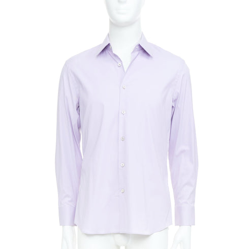 Men's Prada 2015 Purple Dress Shirt