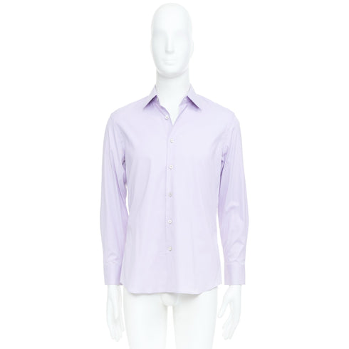 Men's Prada 2015 Purple Dress Shirt
