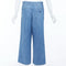 Women's Miu Miu 2023 Blue Pleated Straight Denim Jeans