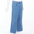 Women's Miu Miu 2023 Blue Pleated Straight Denim Jeans