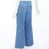 Women's Miu Miu 2023 Blue Pleated Straight Denim Jeans