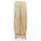 Men's Valentino 2023 Brown Gabardine Cargo Pants