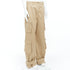 Men's Valentino 2023 Brown Gabardine Cargo Pants