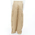 Men's Valentino 2023 Brown Gabardine Cargo Pants