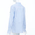 Women's Valentino Blue Pussy Bow Blouse Shirt