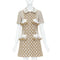 Women's Louis Vuitton 2013 Brown Sequin Dress