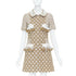 Women's Louis Vuitton 2013 Brown Sequin Dress