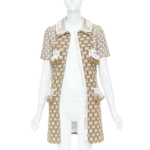 Women's Louis Vuitton 2013 Brown Sequin Dress