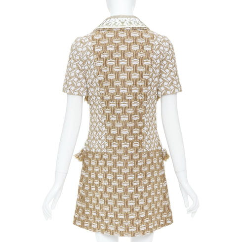 Women's Louis Vuitton 2013 Brown Sequin Dress