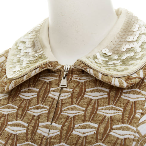 Women's Louis Vuitton 2013 Brown Sequin Dress
