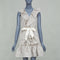Women's Lanvin 2008 Grey Silk Mini Dress